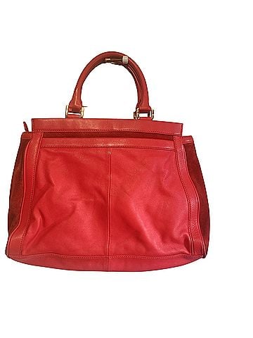 Tory Burch Leather Tote (view 2)
