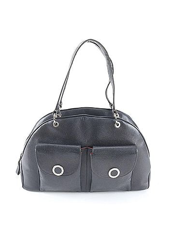 Bvlgari Excellent condition Bvlgari Mini Boston Leather Shoulder Bag, Handbag, Black, Women's. (view 1)