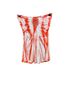 Sky Tie-dye Red White Tank Top Size S - photo 1