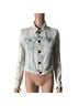 Free People Solid Blue Jacket Size 2 - photo 12