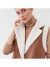 Marella Brown Ivory Vest Size L - photo 5