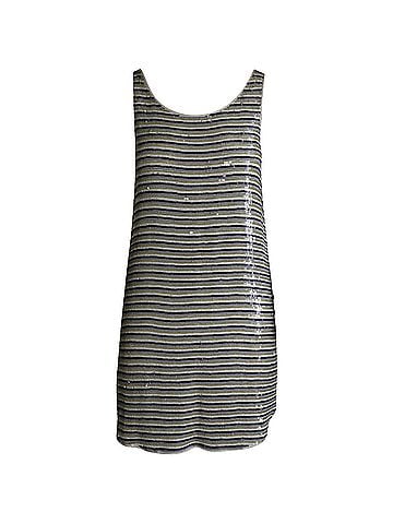 Theory Theory Embellished Mini Dress in Multicolor Sequin (view 1)