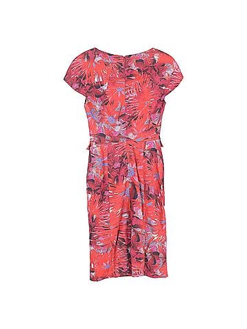 Erdem Erdem Floral-Printed Cap Sleeve Midi Dress in Multicolor Viscose  (view 2)