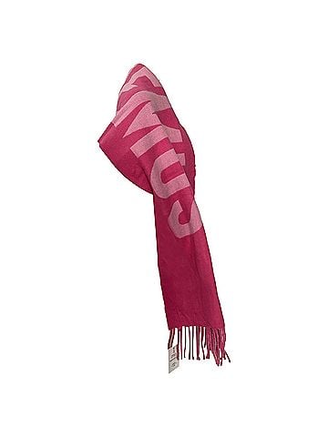 Jacquemus Jacquemus Logo Jacquard Scarf in Pink Wool (view 2)