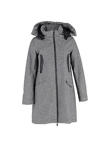 Herno Herno Houndstooth Coat in Multicolor Wool (view 1)