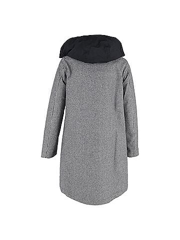 Herno Herno Houndstooth Coat in Multicolor Wool (view 2)
