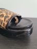 Donald J Pliner Animal Print Black Brown Sandals Size 6 1/2 - photo 6