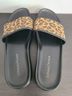 Donald J Pliner Animal Print Black Brown Sandals Size 6 1/2 - photo 5