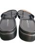 Donald J Pliner Animal Print Black Brown Sandals Size 6 1/2 - photo 2