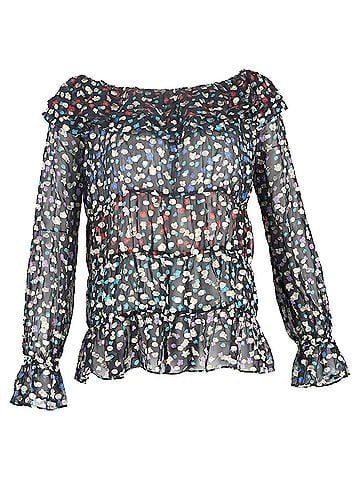 Rixo London Rixo Chloe Floral-Print Top in Multicolor Silk (view 1)