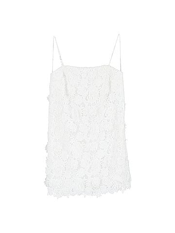 Zimmermann Zimmermann Raie Guipure-Lace Mini Dress in White Polyester (view 1)