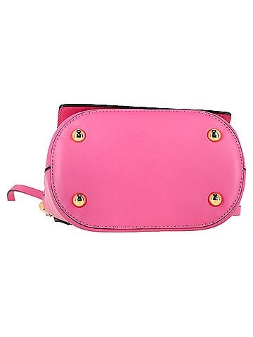 MARNI Marni Pannier Cross-Body Bag in Pink Leather (view 2)