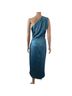 Elliatt 100% Polyester Solid Green Blue Cocktail Dress Size S - photo 2