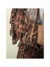 IRO 55% Polyester 45% Metallised Fiber 100% Polyester Print Black Gold Cocktail Dress Size S - photo 11