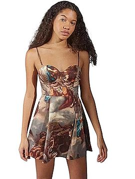 Urban Outfitters Orion Bustier Cocktail Dress (view 2)