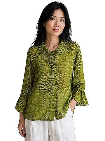 Citiknits Wedding Season Blouse  Button-Down Shirt (view 1)