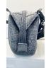 Dagne Dover Gray Leather Crossbody Bag One size - photo 4