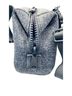 Dagne Dover Gray Leather Crossbody Bag One size - photo 2