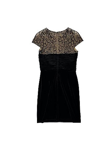 Tadashi Beaded Velvet Cocktail Dress (view 2)