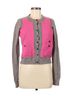 Marc Jacobs Solid Pink Gray Cardigan Size M - photo 1