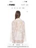 Helsa Floral Multi Color Button-Down Shirt Size S - photo 3