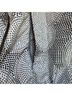 Uniqlo 100% Nylon Polka Dots Black Gray Jacket Size L - photo 4