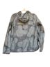 Uniqlo 100% Nylon Polka Dots Black Gray Jacket Size L - photo 2