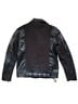 Disturbia 100% Cotton 50% Polyester 50% Polyurethane Black Leather Jacket Size XS - photo 2