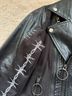 Disturbia 100% Cotton 50% Polyester 50% Polyurethane Black Leather Jacket Size XS - photo 11