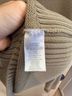 Everlane 100% Cotton Green Tan Pullover Sweater Size S - photo 4