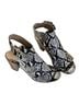 Vionic Snake Print Black White Heels Size 10 - photo 2