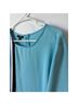 Alfani 100% Polyester Stripes Blue Long Sleeve T-Shirt Size XL - photo 8