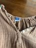 Old Navy 100% Cotton Brown Long Sleeve Blouse Size M - photo 4