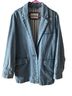 American Eagle Outfitters Blue Denim Jacket Size L - photo 1