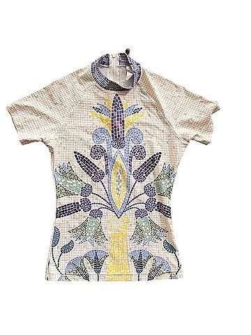 Tory Burch Provence Pompei Mosaic Rash Guard (view 1)