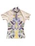 Tory Burch Blue Ivory Rash Guard Size XS - photo 1