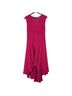 Halston 100% Polyester 100% Polyester Solid Pink Cocktail Dress Size 6 - photo 1