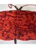 Anthropologie 100% Viscose Floral Red Bodysuit Size XL - photo 3
