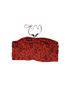 Anthropologie 100% Viscose Floral Red Bodysuit Size XL - photo 2