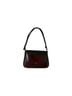 Mango Red Black Leather Shoulder Bag One size - photo 1
