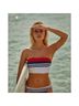 Perfect Moment 100% Polyester Stripes Red Blue White Swimsuit Top Size XS - photo 7
