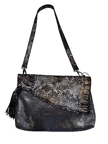 Whiting & Davis Leather Clutch (view 1)