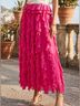J.Crew 100% Viscose Pink Formal Skirt Size 4 - photo 3