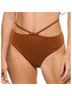 Devon Windsor Solid Orange Brown Swimsuit Bottoms Size S - photo 7