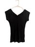 BDG Black Short Sleeve Blouse Size M - photo 2