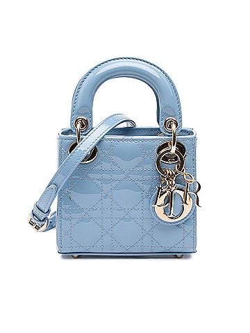 Dior Micro Patent Cannage Lady Dior (view 1)