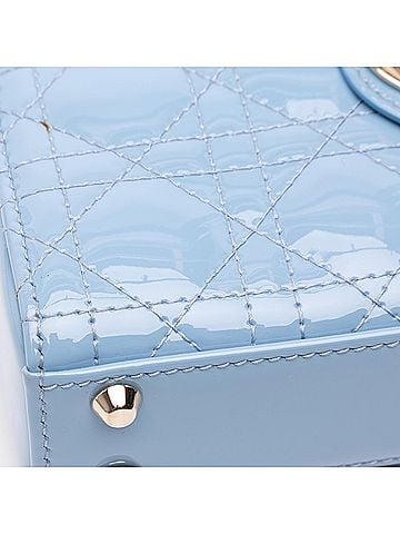 Dior Micro Patent Cannage Lady Dior (view 2)