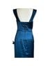 Lulus 96% Polyester 4% Spandex 100% Polyester Solid Teal Casual Dress Size M - photo 6