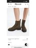 Madewell 100% Suede Green Boots Size 8 1/2 - photo 3