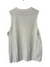 OUTERKNOWN 100% Cotton White Sleeveless Top Size S - photo 2